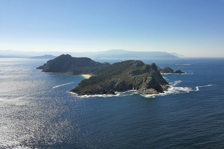 The Cíes Islands, off the coast of Vigo